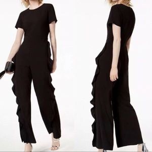Bar III Black Ruffle pants